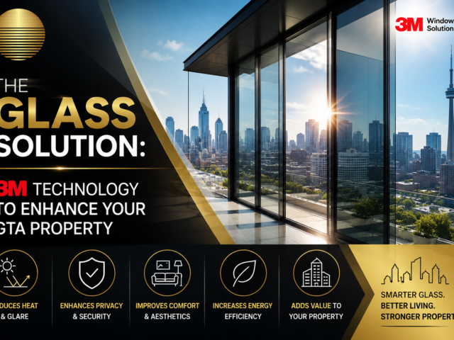 The Glass Solution: 3M Technology to Enhance Your GTA Property